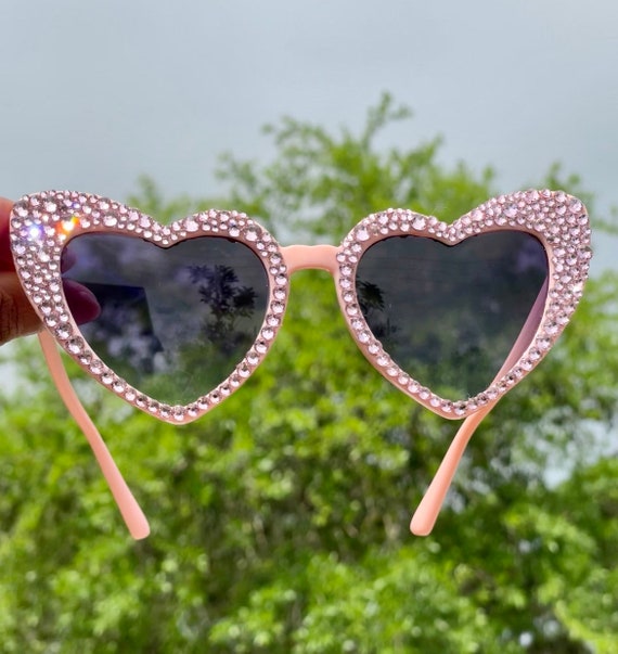 Heart Bling Sunglasses Israel