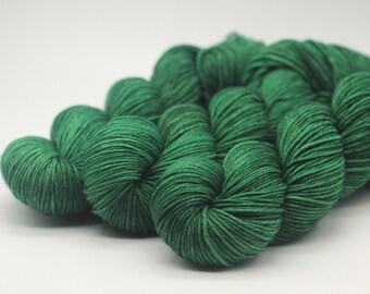 Emerald - May Birthstone Yarn. Sock yarn. DK yarn