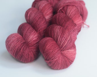Ruby - July Birthstone Yarn. Dye to order