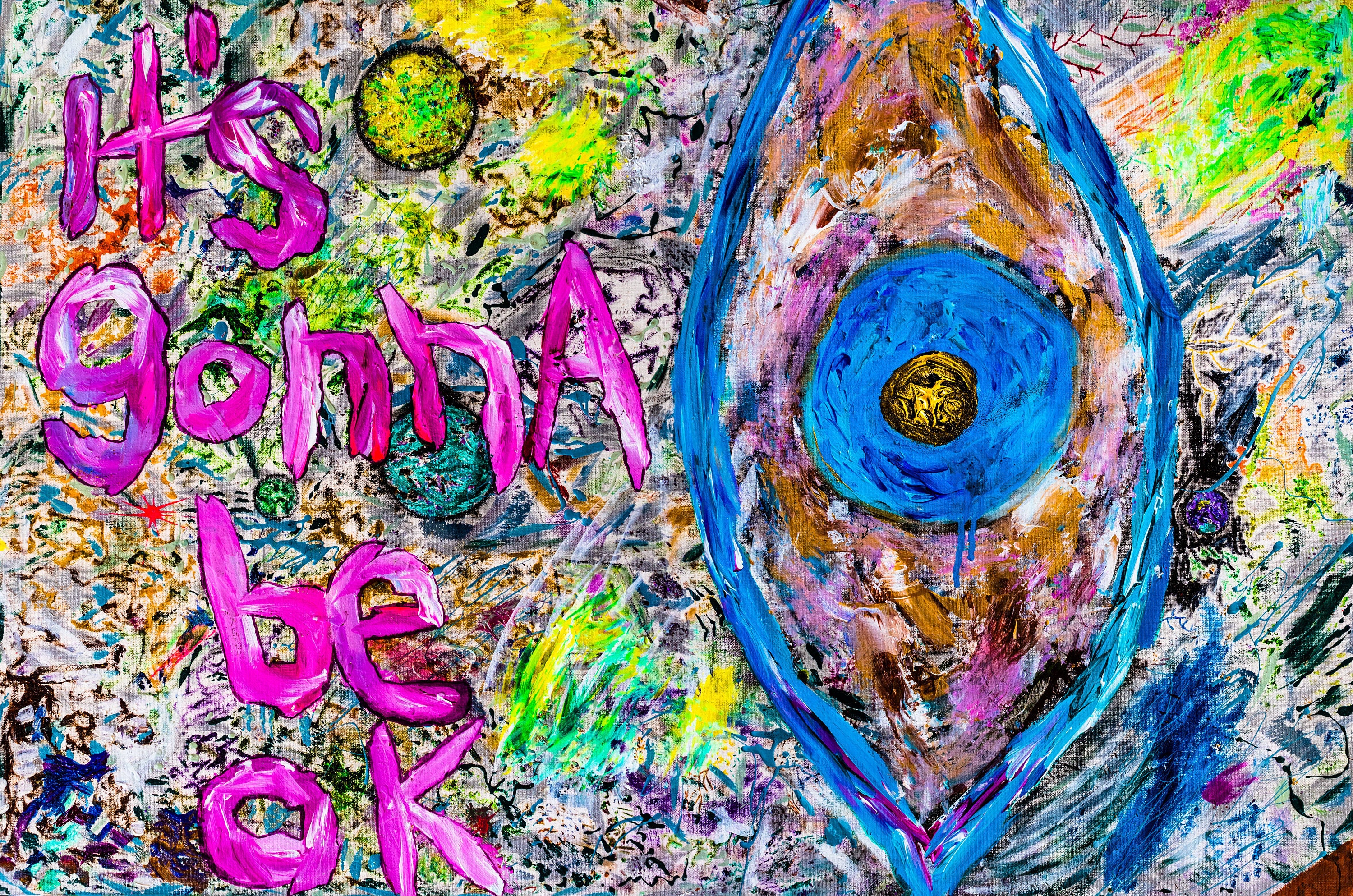 Es Wird In Ordnung Sein Queer Kunstdruck Kunst Moderne Etsy