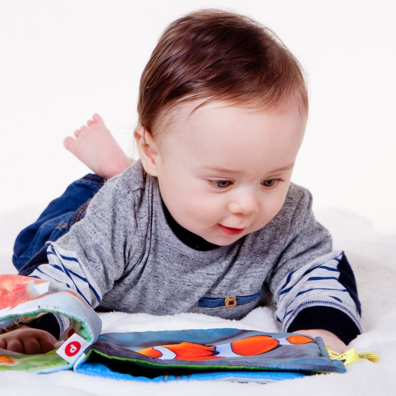 ANIMALS FOR BABY Science Baby Gift Book Cloth Gift for Etsy