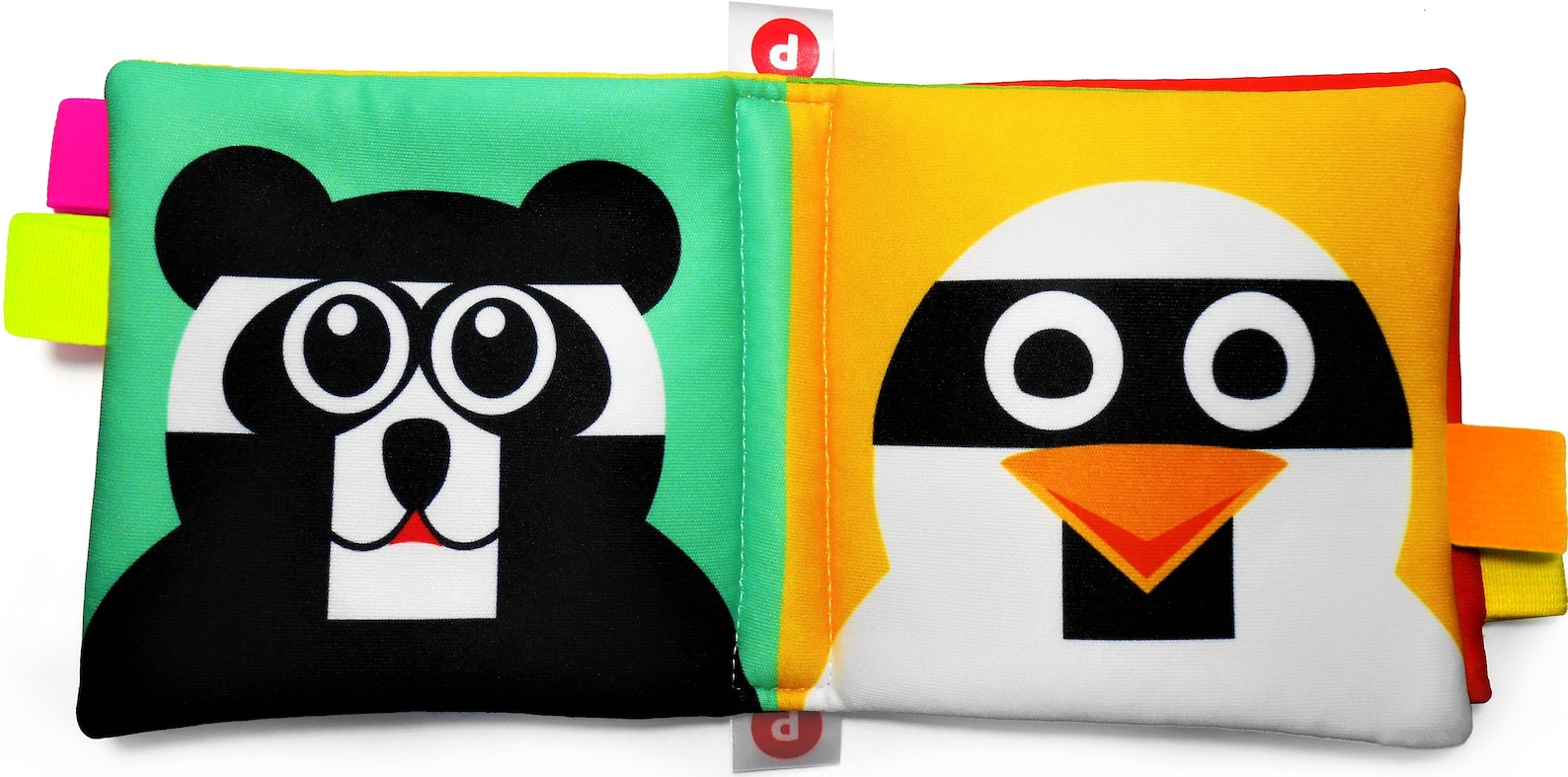 FABRIC BOOK Gift for Newborn Cloth Book Baby Gift Contrast Etsy