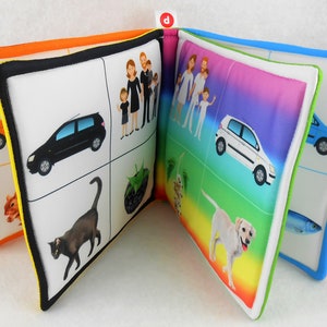 LEARN COLORS Cloth Book Baby Learning Soft Book Gift for image 8