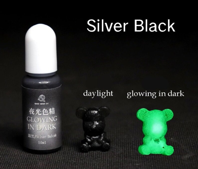 Glow Resin Pigment Dye Glow in the Dark Resin Colorant Resin Etsy