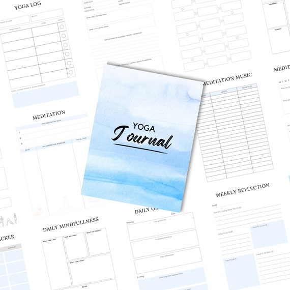 Yoga Journal Template : Simply Couture PLR