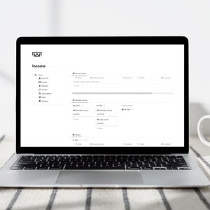 Budget tracker notion template