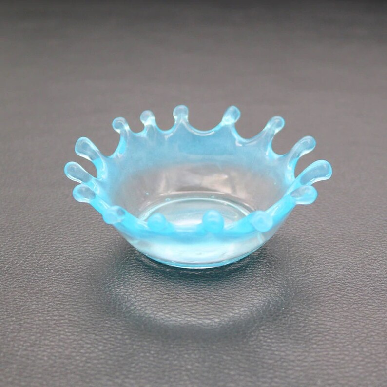 Water splash bowl silicone mold water drop resin mold Etsy