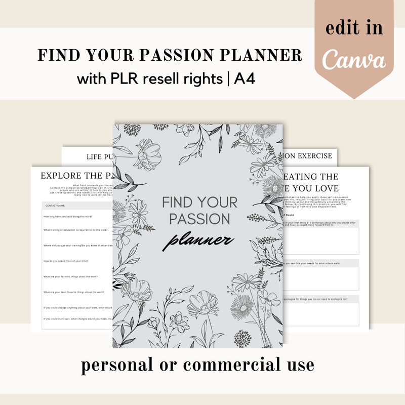 Passion Planner - Etsy