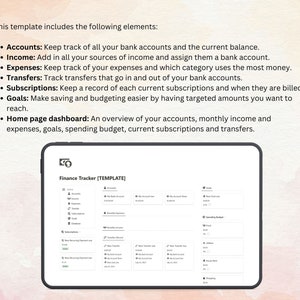 Ultimate finance planner dashboard preview