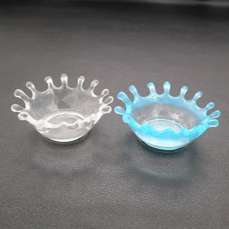 Water splash bowl silicone mold water drop resin mold Etsy