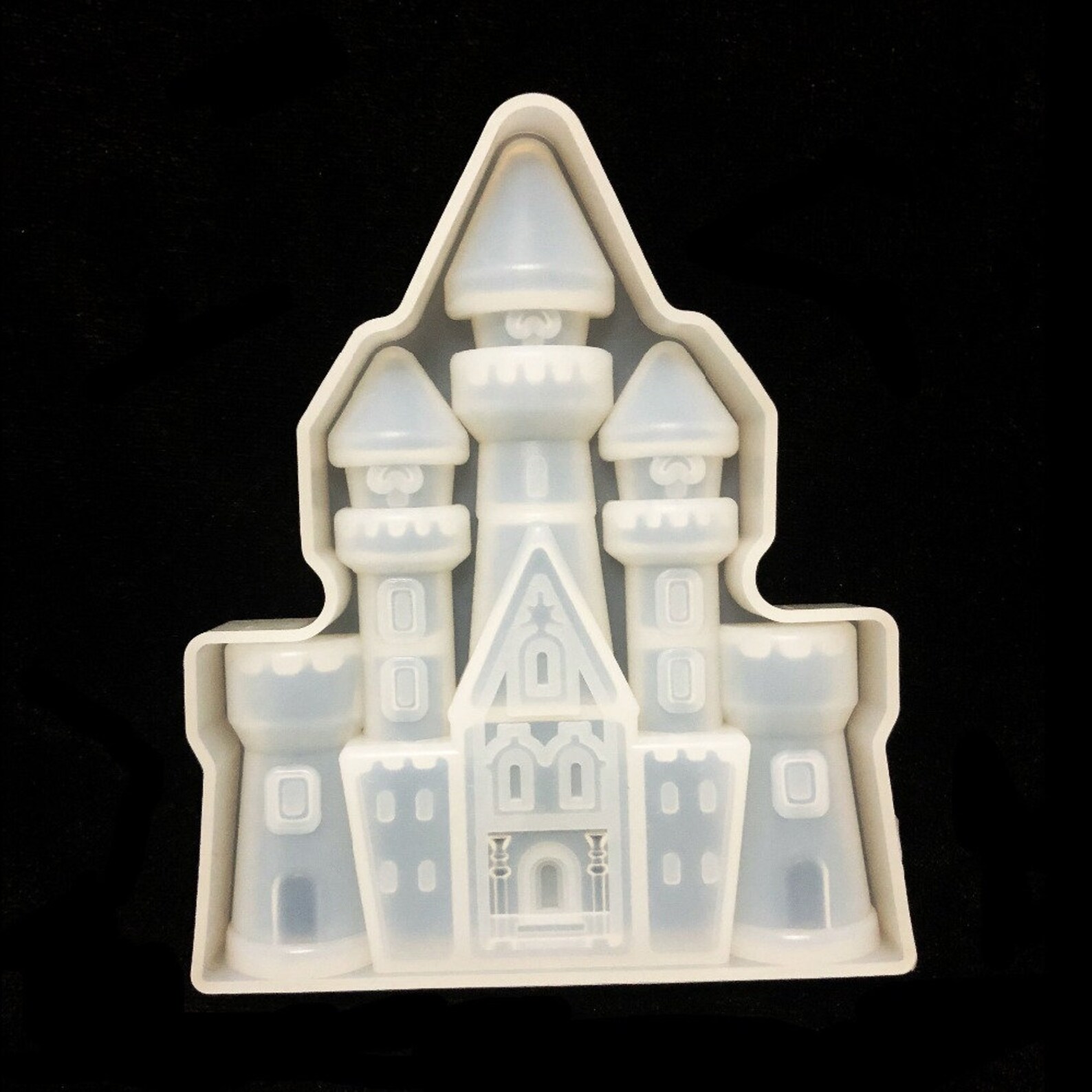 Castle mold silicone mold princess molds Resin mold Etsy