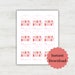 Printable Pink Christmas Gift Tags 8 Stylish Designs for - Etsy