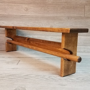 Quilt Rack - Wooden Quilt Rack - Quilt Rack Wall Mount - Quilt Rack with Shelf - Quilt Room Décor - Quilt Rack Ladder - Quilt Holder