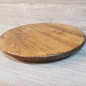 Lazy Susan Turntable - Wooden Lazy Susan Turntable - Pine Lazy Susan - Rustic Wooden Turntable - Rustic Lazy Susan - Farmhouse Table Décor