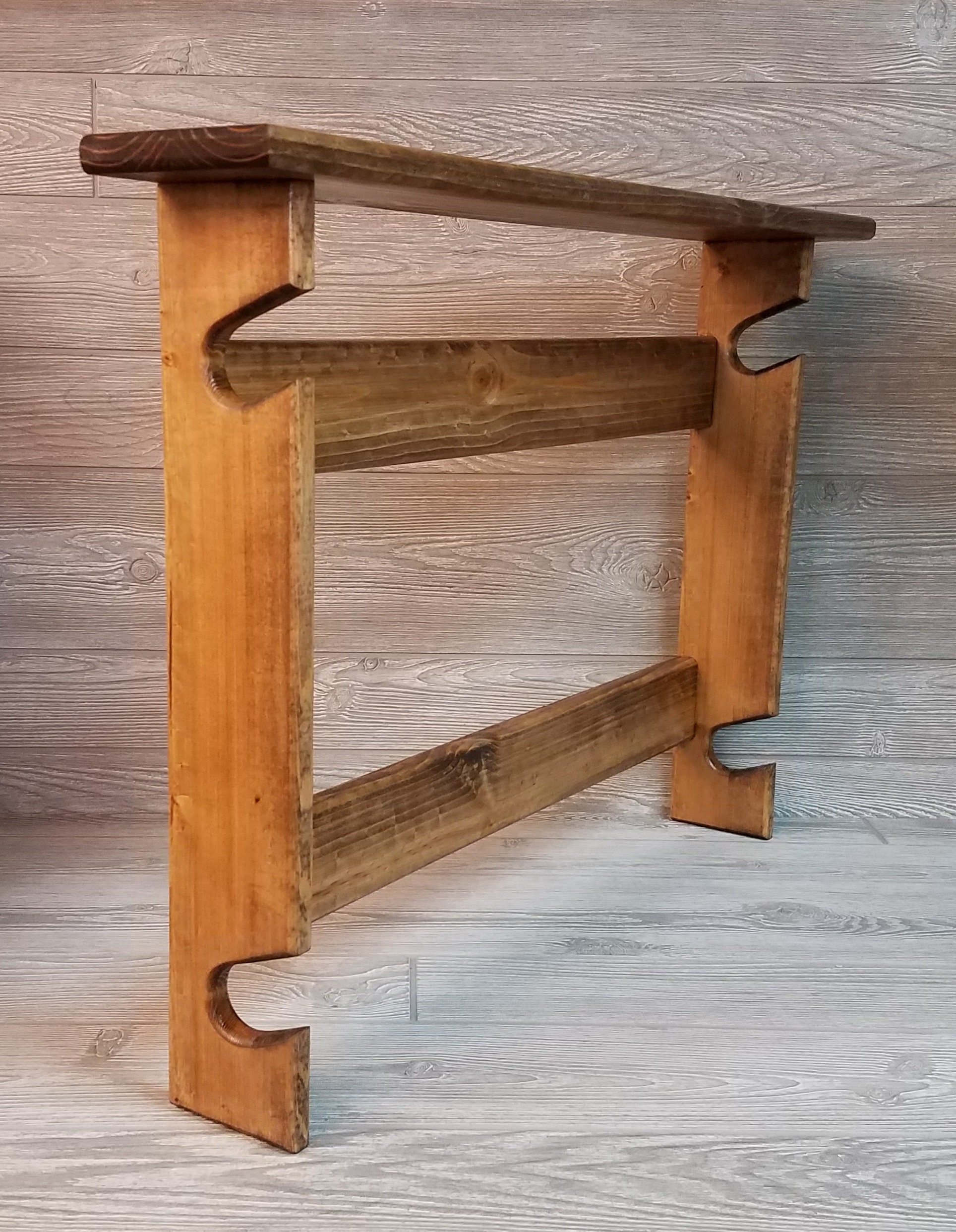 Double Quilt Rack Wooden Quilt Rack Quilt Rack Wall Mount Etsy