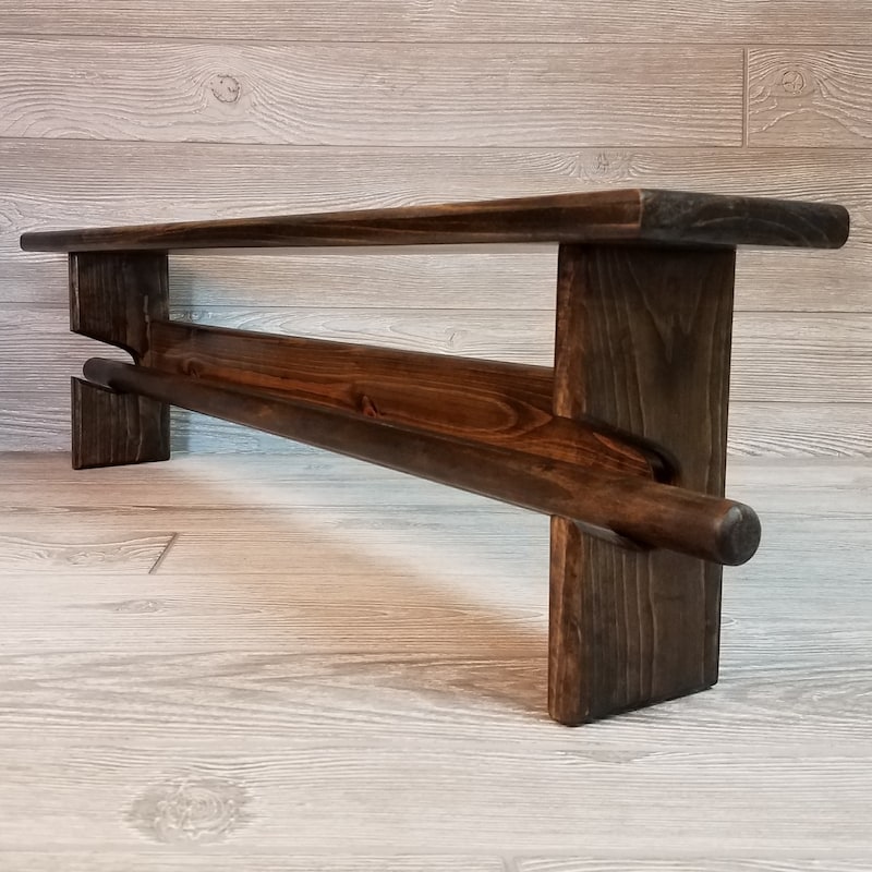 Rustic Log Quilt Rack Wooden Quilt Racks - Etsy
