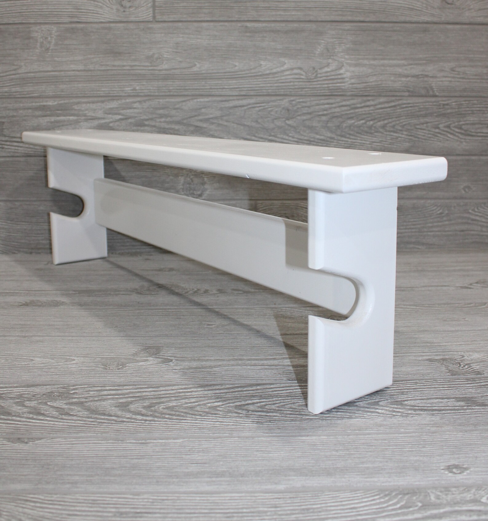 White Quilt Rack Single White Quilt Rack Wood White Quilt Etsy