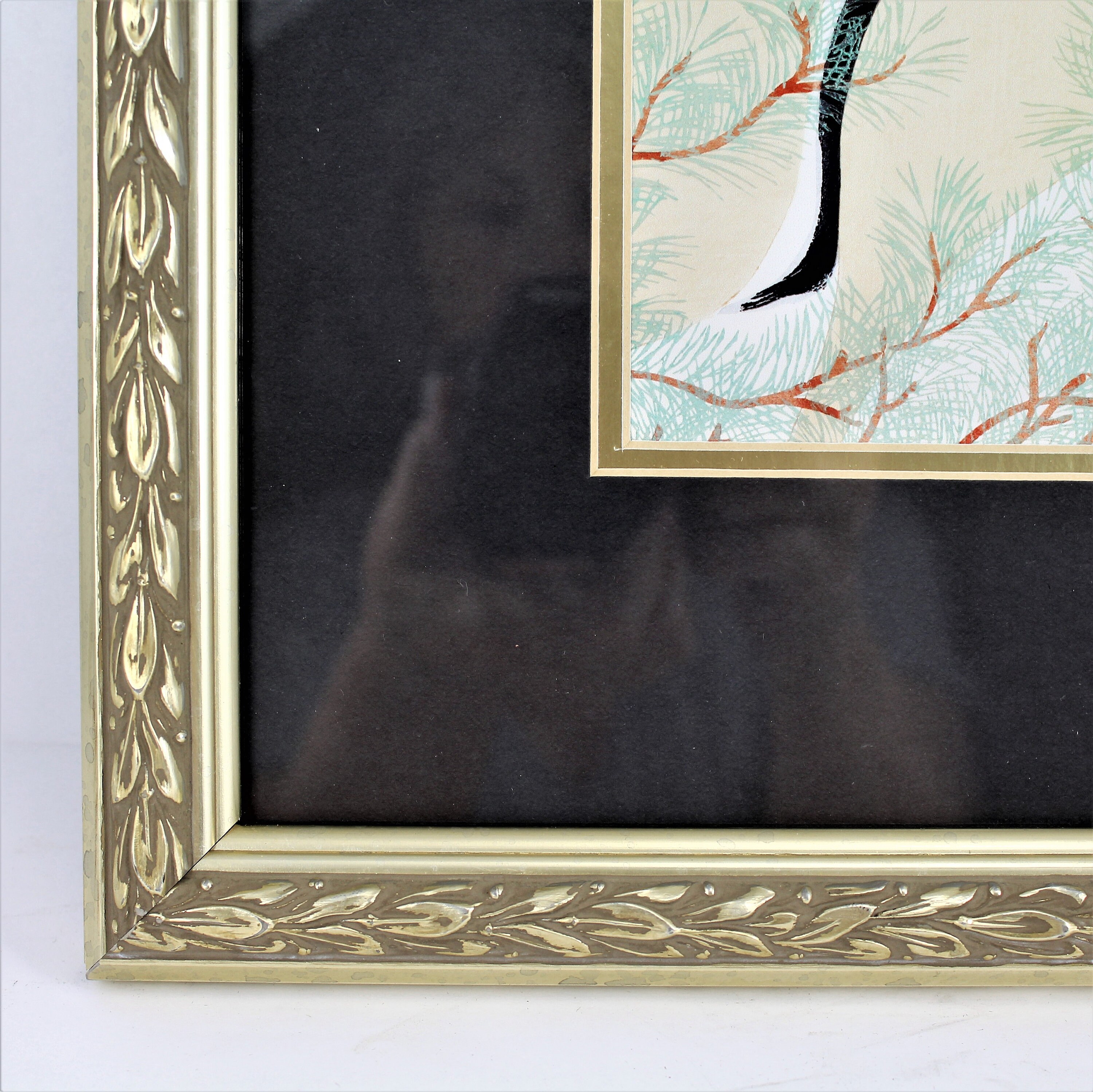 Gold Framed Art 13 x 11 Inch Frame with Black Mat Ornate Etsy