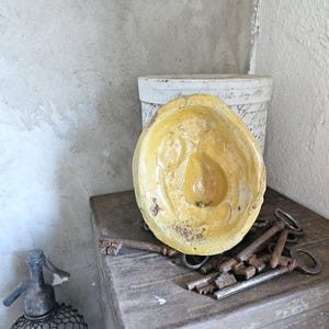 PEAR antique Sicilian clay mold for quince jelly 33384 Italian farmhouse jam mold