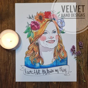 Honorable Leslie Knope print- Parks and Recreation