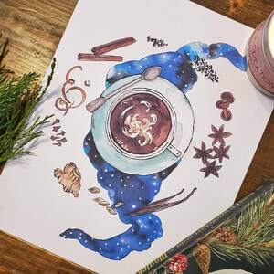 Tea Magic print