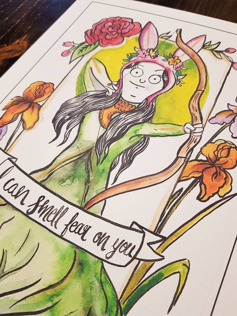 Louise Belcher Femme Guerriere Etsy France