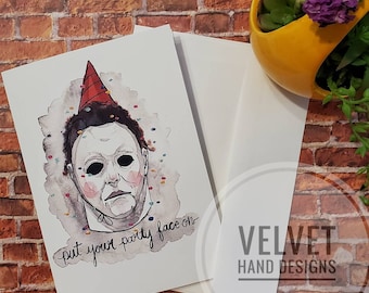 Halloween Birthday  Greeting Card