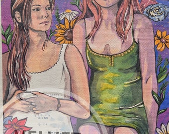 Practical Magic Owens sisters Sally and Gillian Owens Witches print