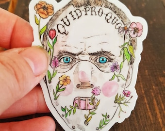 Quid Pro Quo, Clarice 2,5x3 vinylsticker