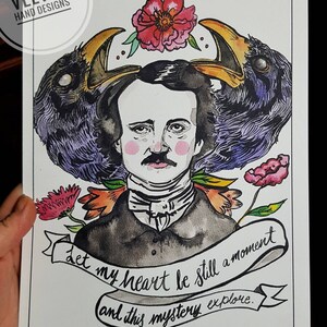 Edgar Allen Poe Print