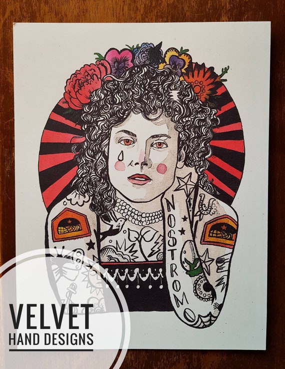 Ripley Alien Movie Tattoo