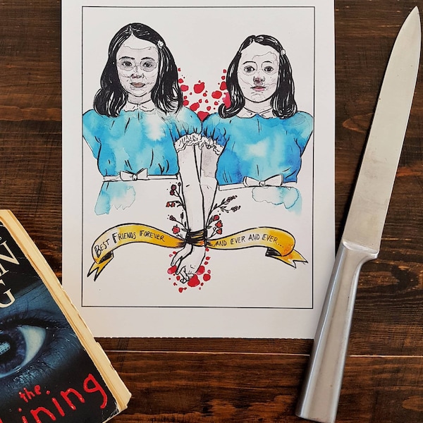 The Shining Twins print