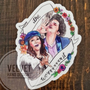 Jean Ralphio en Mona Lisa vinylsticker van 2,48 x 2,95 inch