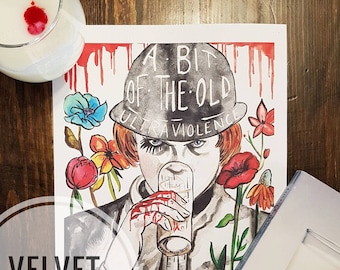 A Clockwork Orange print