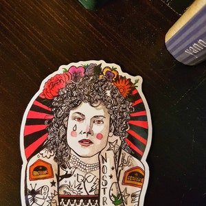 Tattoed Ripley 2.5x3.5 vinyl sticker