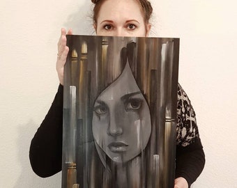 ORIGINAL PAINTING - Bamboo