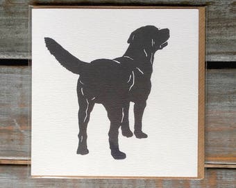 Labrador Card / Card Set // Black and White// Birthday // Black Lab //Doglover // Gifts for her// New Home