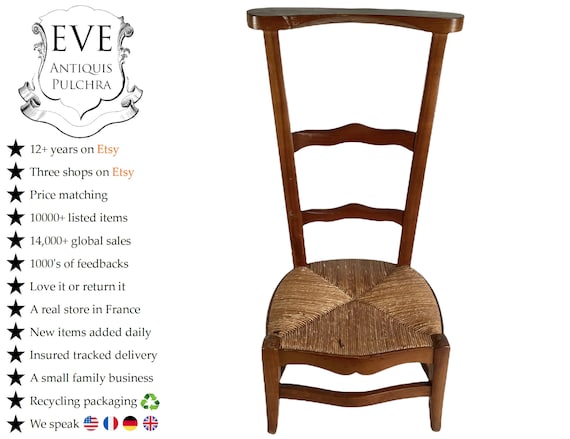 Vintage cheap prayer chair