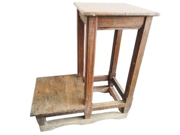 Banc de prière, tabouret de table, chaise rembourrée, étagère pliable en  bois pour église : : Maison