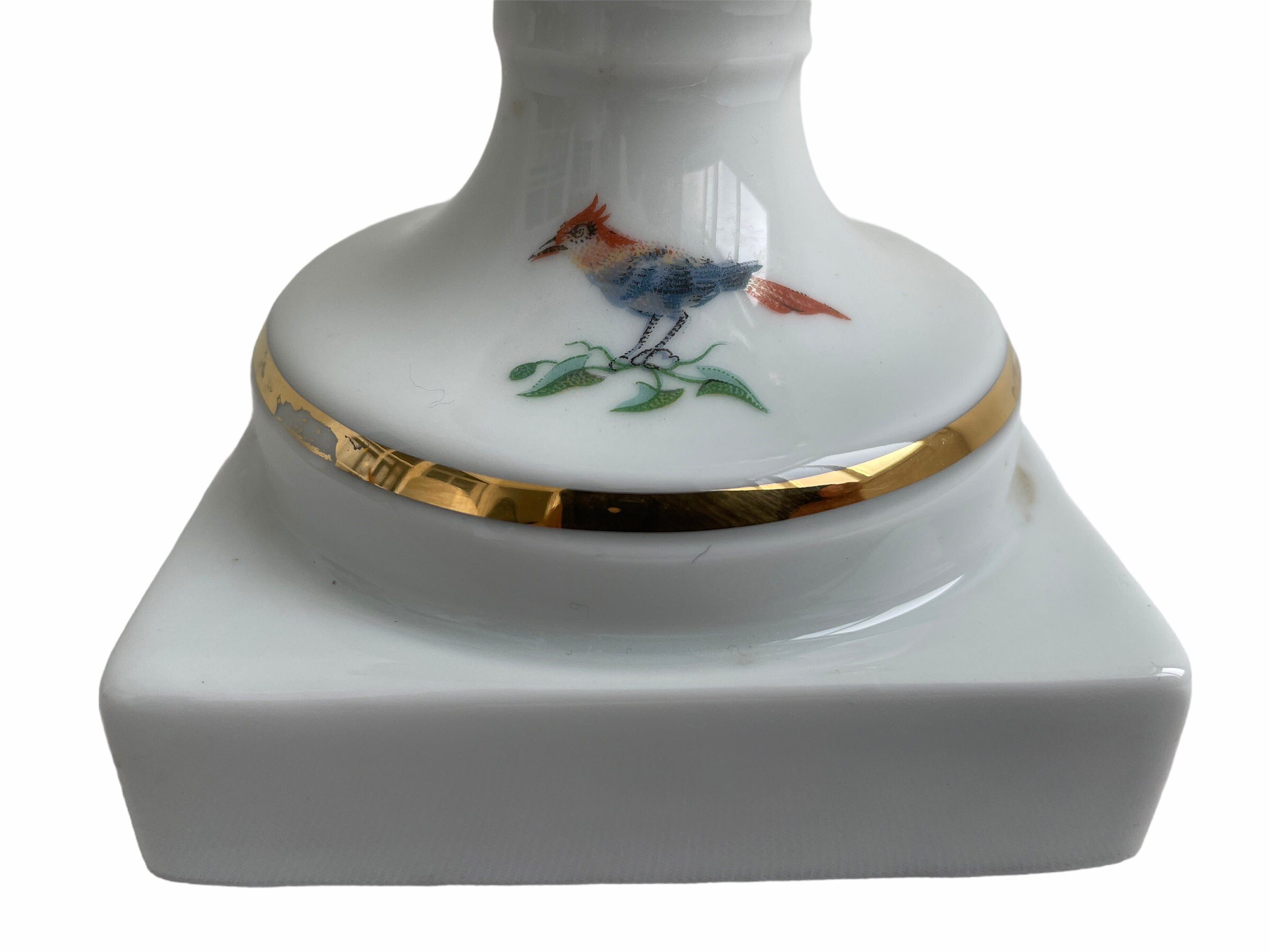 Vintage French Limoges Porcelain White Gold Vase Trophy Cup Etsy