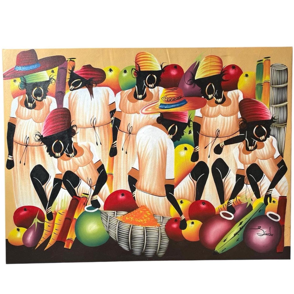 Haitian signed art - Etsy 日本