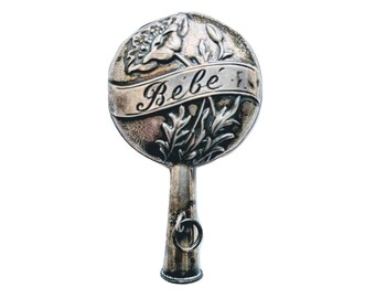 Hochet De Bebe Antique Etsy