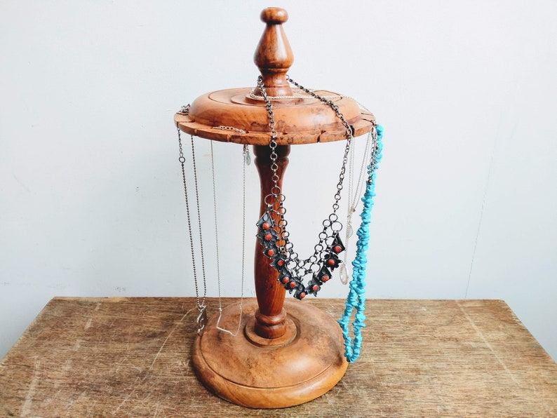 Vintage French Varnished Wooden Wood Jewellery Jewelry Etsy