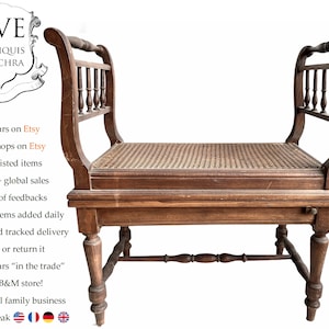 Antique French Wooden Folding Lattice Wood Bidet Birthing Gynaecological Chair Stool Chair Display Rest Seating Tabouret c1910&#39;s / EVE