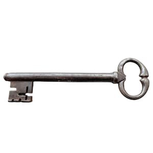 Antique French Large Rusty Iron Key Doorway Rusty Keys Door Lock c1800-1900&#39;s / EVE