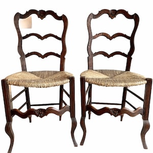 Vintage French Wooden Brown Natural Wood Woven String Raffia Stool Chair Stand Display Rest Plinth Seating Prop Tabouret c1960-70&#39;s / EVE