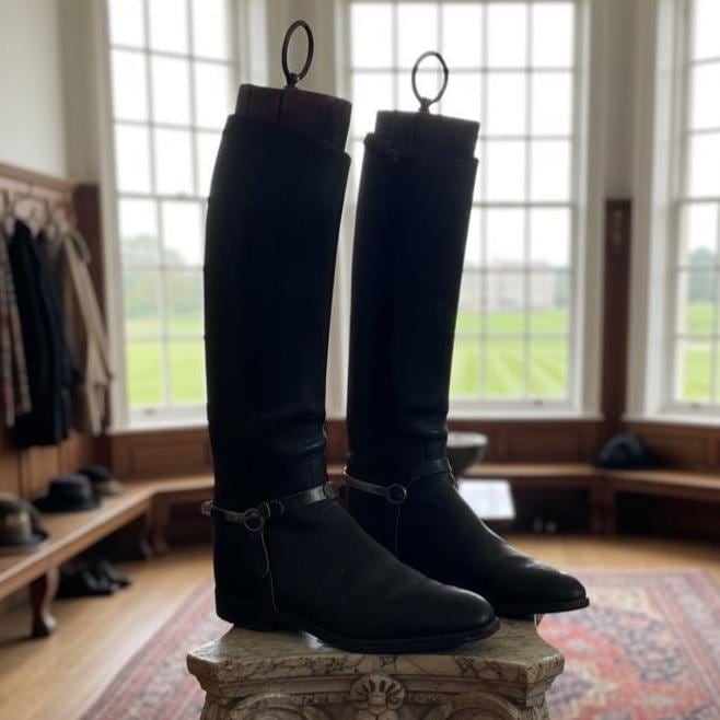 Antique Vintage English Riding Boots - Etsy