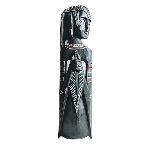 African Wooden Spear Etsy