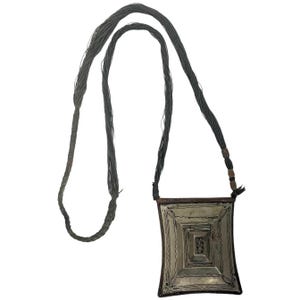 Vintage Moroccan Shirawt Gri Gri Tuareg Niger Jewellery Pendant Amulet Necklace Islamic Tribal Art c1960-70's / EVE