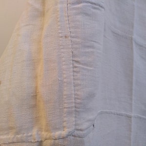 Antique French White Patchwork Linen Sheet XL Farmersheet - Etsy